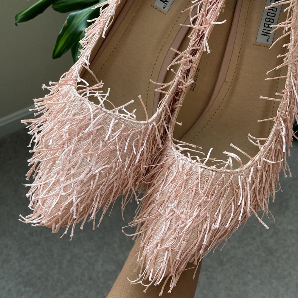 Pink Fringe Pump - Picture 10 of 13